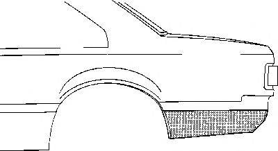 Боковина VAN WEZEL 3710133