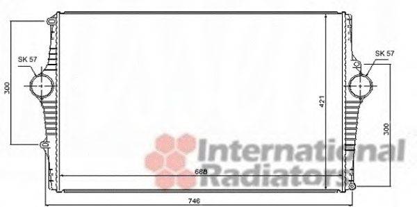 Интеркулер VAN WEZEL 59004136