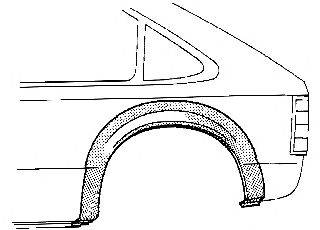 Боковина VAN WEZEL 2525145