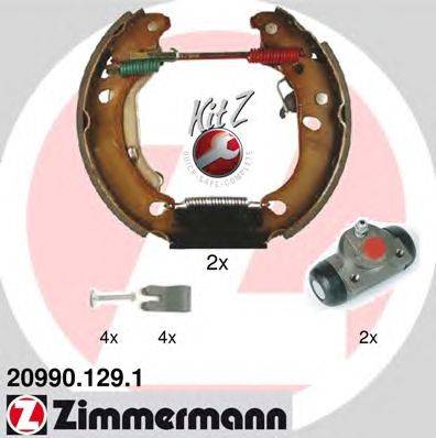 Комплект тормозных колодок ZIMMERMANN 20990.129.1