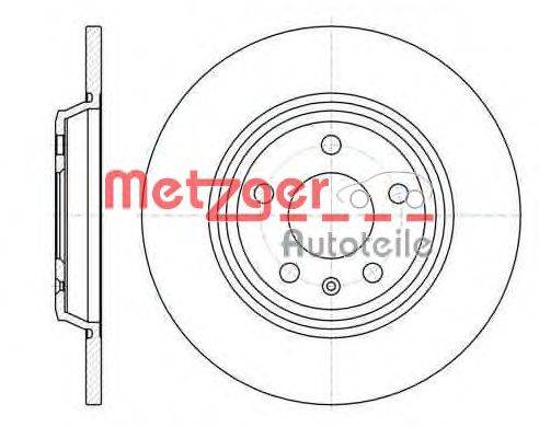 Тормозной диск METZGER 6111200