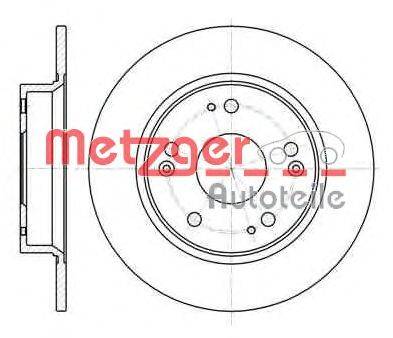 Тормозной диск METZGER 6118210