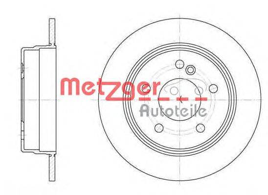 Тормозной диск METZGER 619300