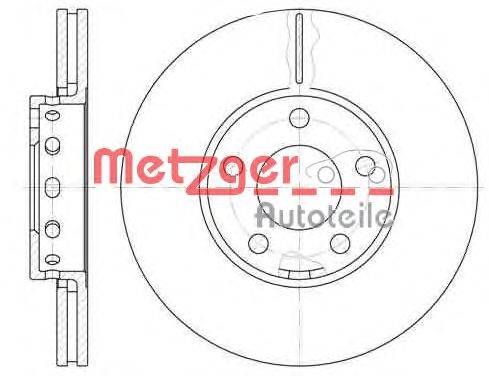 Тормозной диск METZGER 6328.10