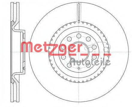 Тормозной диск METZGER 6791.10