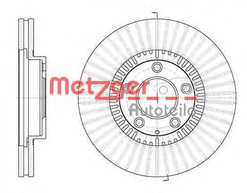 Тормозной диск METZGER 6898.10