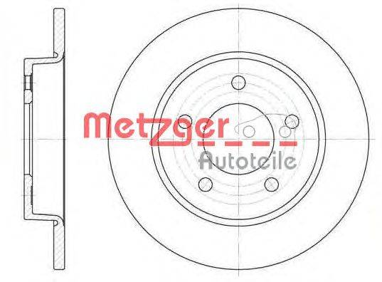 Тормозной диск METZGER 6906.00