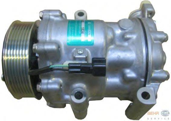 Компрессор, кондиционер BEHR HELLA SERVICE 8FK 351 334-411