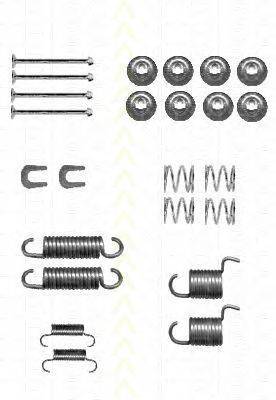 Комплектующие, тормозная колодка TRISCAN 8105102600