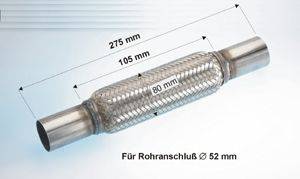 Гофрированная труба, выхлопная система EBERSPÄCHER 99.103.79