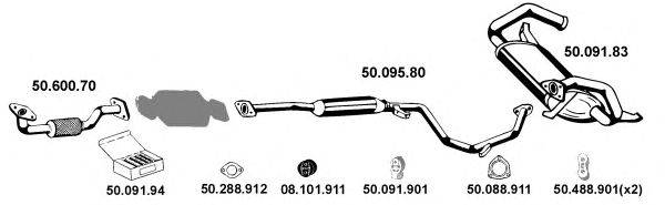 Система выпуска ОГ EBERSPÄCHER 502009