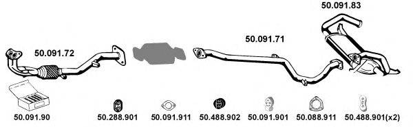 Система выпуска ОГ EBERSPÄCHER 502012