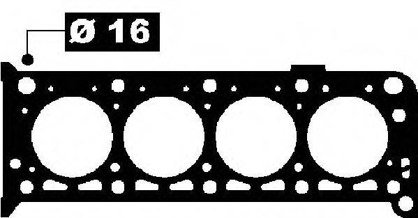 Прокладка, головка цилиндра AJUSA 10019500