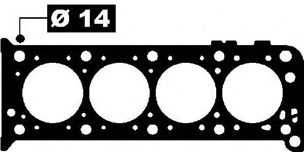 Прокладка, головка цилиндра AJUSA 10020010