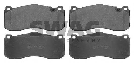 Комплект тормозных колодок, дисковый тормоз SWAG 20916757