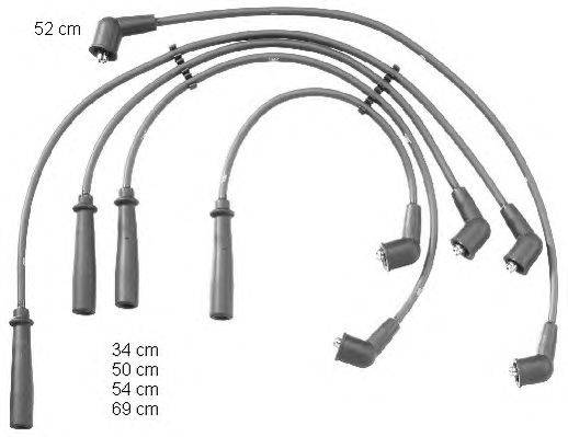 Комплект проводов зажигания BERU ZEF1308
