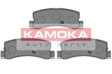 Комплект тормозных колодок, дисковый тормоз KAMOKA 21833