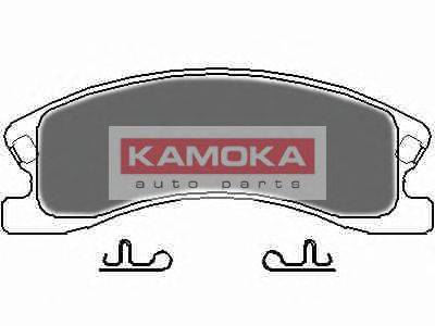 Комплект тормозных колодок, дисковый тормоз KAMOKA JQ1013318