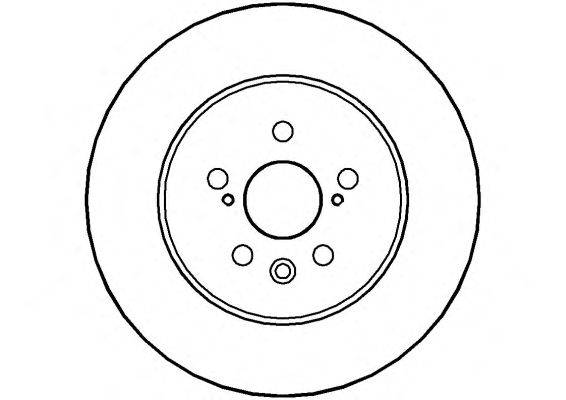 Тормозной диск NATIONAL NBD1206