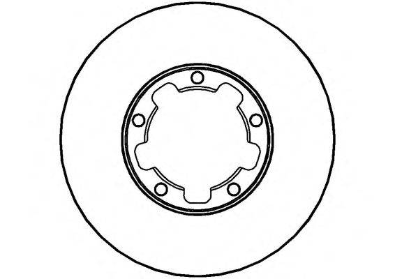 Тормозной диск NATIONAL NBD481