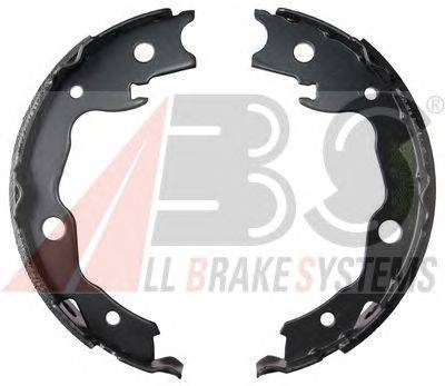 Комплект тормозных колодок, стояночная тормозная система A.B.S. 9250