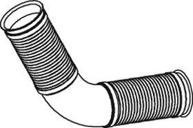 Труба выхлопного газа DINEX 68032