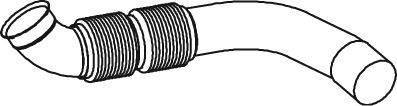 Труба выхлопного газа DINEX 56137