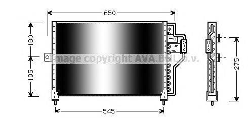 Конденсатор, кондиционер AVA QUALITY COOLING CR5013