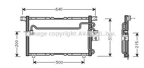 Конденсатор, кондиционер AVA QUALITY COOLING IS5022