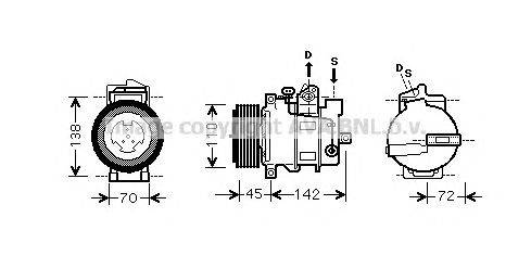 Компрессор, кондиционер NRF 32576