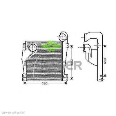 Интеркулер KAGER 314087