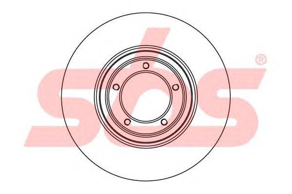 Тормозной диск sbs 1815202517