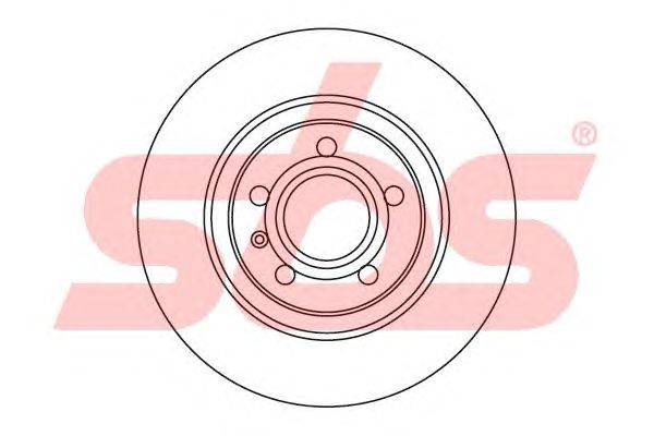 Тормозной диск sbs 18152047113