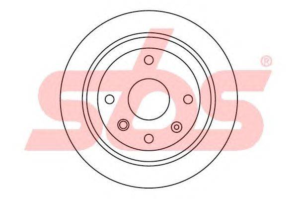 Тормозной диск sbs 1815205011