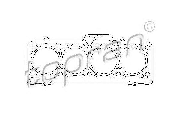 Прокладка, головка цилиндра TOPRAN 100286