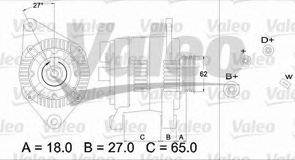 Генератор VALEO 436468