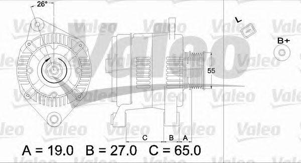 Генератор VALEO 436748