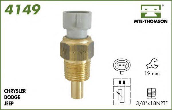 Датчик, температура охлаждающей жидкости MTE-THOMSON 4149
