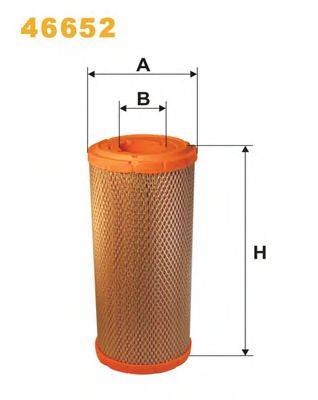 Воздушный фильтр WIX FILTERS 46652