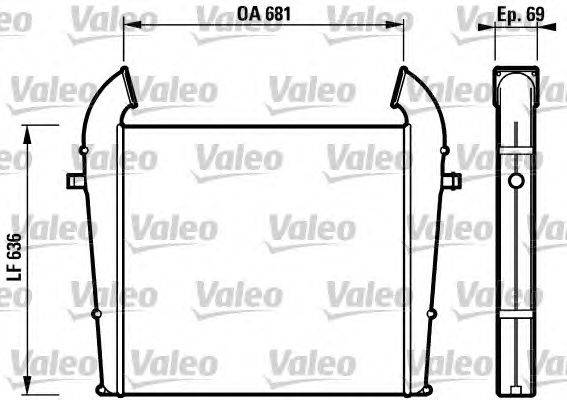 Интеркулер VALEO 816853