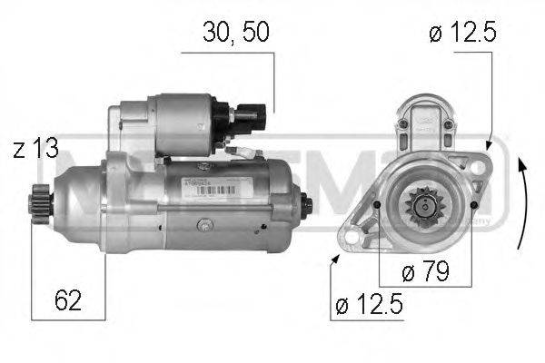 Стартер MESSMER 220591