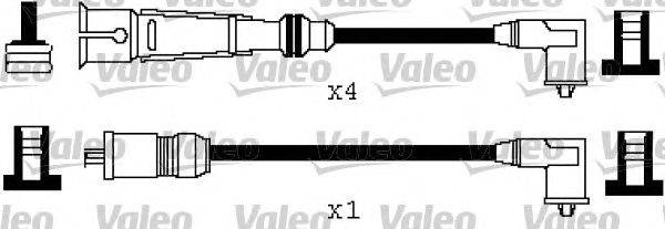 Комплект проводов зажигания VALEO 346463