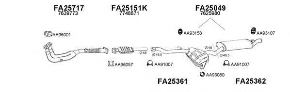Система выпуска ОГ VENEPORTE 250186