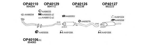 Система выпуска ОГ VENEPORTE 400128