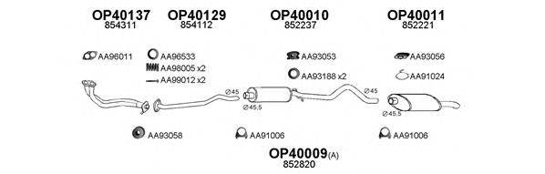 Система выпуска ОГ VENEPORTE 400258