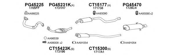 Система выпуска ОГ VENEPORTE 450509