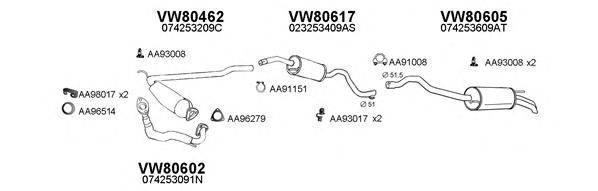 Система выпуска ОГ VENEPORTE 800583