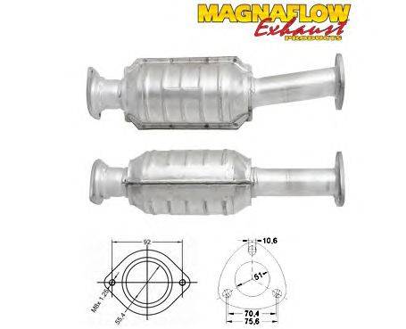 Катализатор MAGNAFLOW 85876D