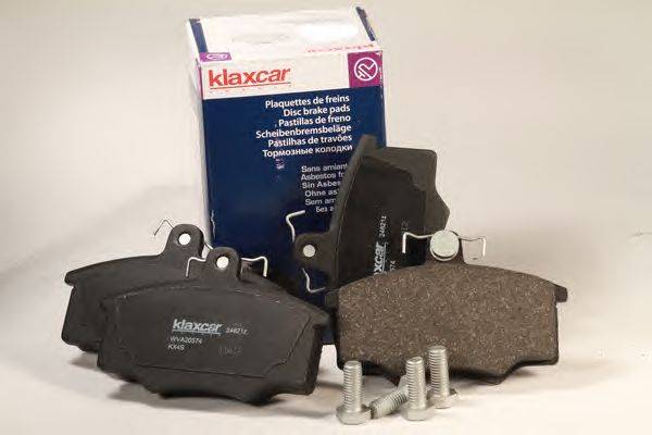 Комплект тормозных колодок, дисковый тормоз KLAXCAR FRANCE 24821