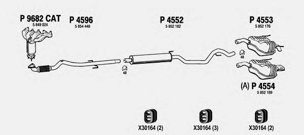 Система выпуска ОГ FENNO OP622
